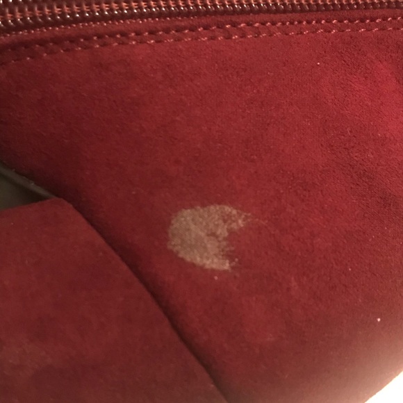 Burgundy heeled booties - Picture 4 of 4